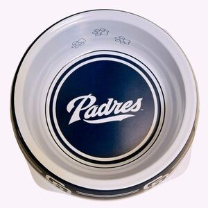 Sporty K9 San Diego Padres Baseball Dog Water Bowl Large, NWT